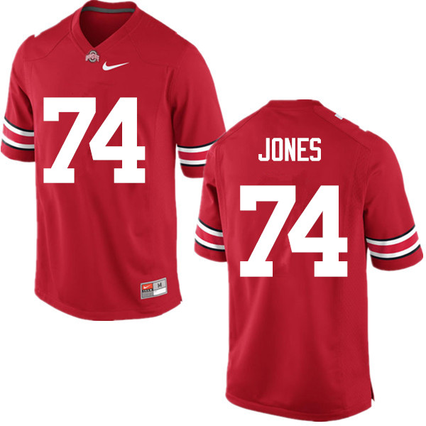 Men Ohio State Buckeyes #74 Jamarco Jones College Football Jerseys Game-Red